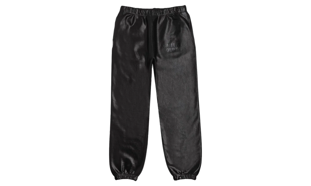 Logo Waxed Sweatpants "Black" GD326