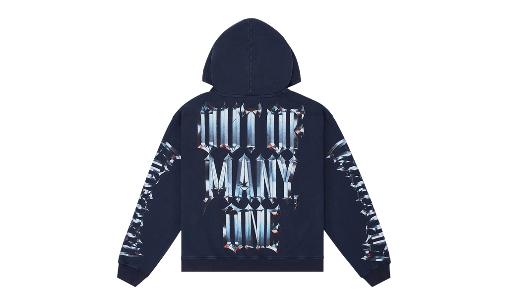 Chrome Motto Hoodie "Navy Wash" 10079168