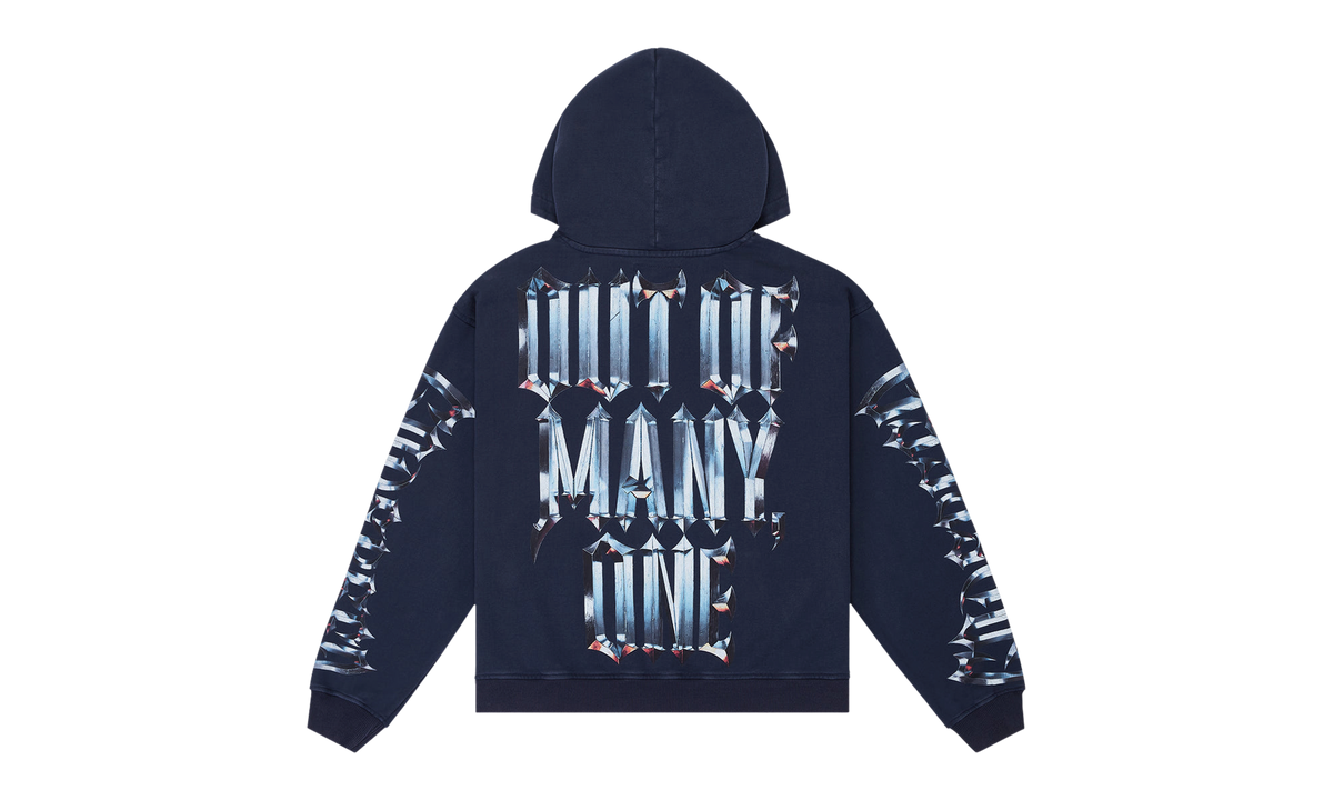 Chrome Motto Hoodie "Navy Wash" 10079168