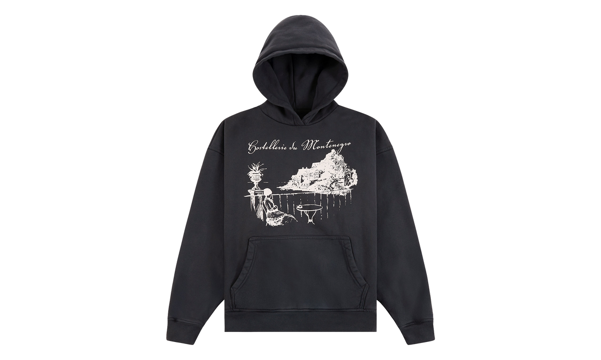 Montenegro Morada Hoodie "Vintage Black / White" RHSS26HO03012 3158