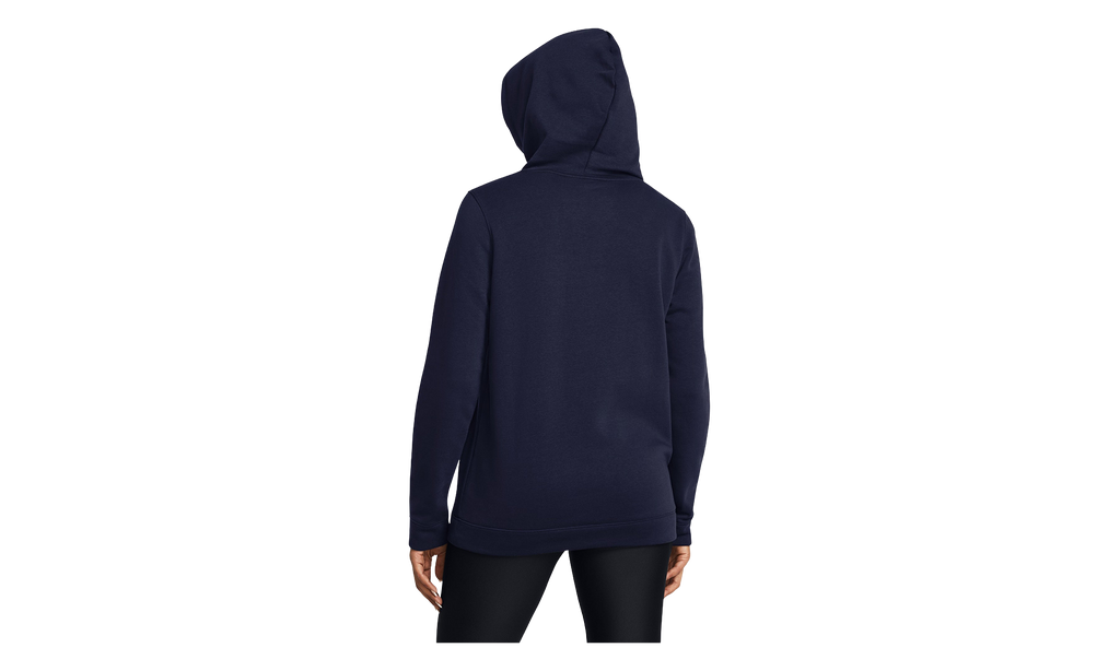 Hustle Fleece Hoodie WMNS "Midnight Navy / White" 1300261 410