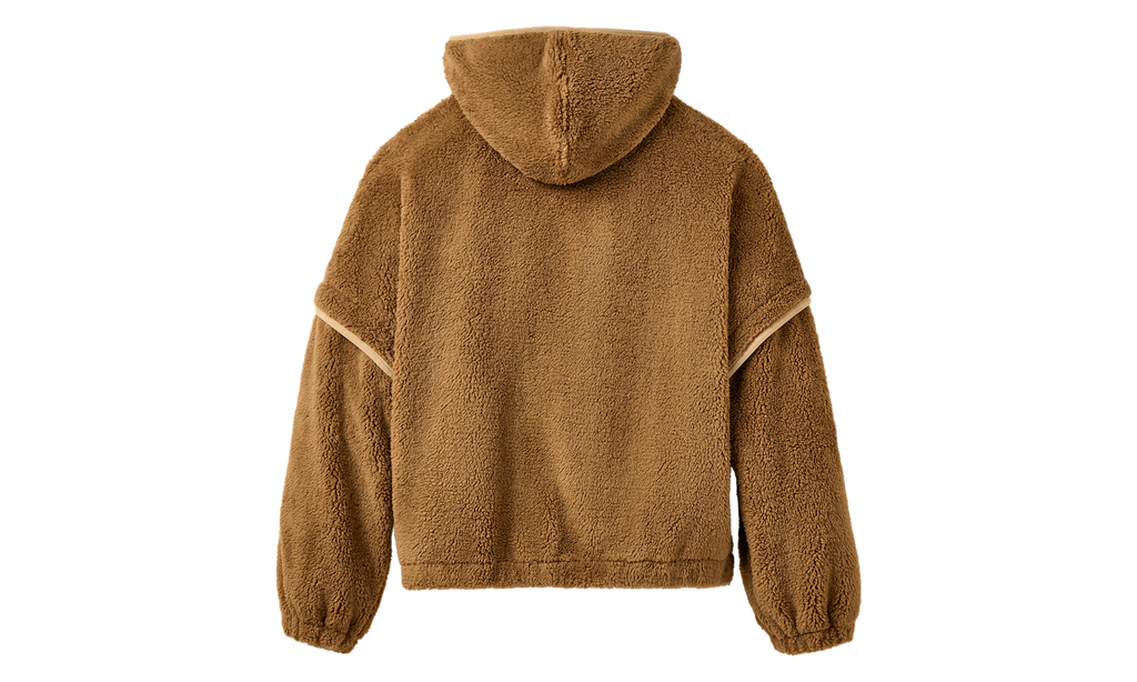 Mariella Fluff Full-Zip Hoodie WMNS "Chestnut" 1173191 CHE