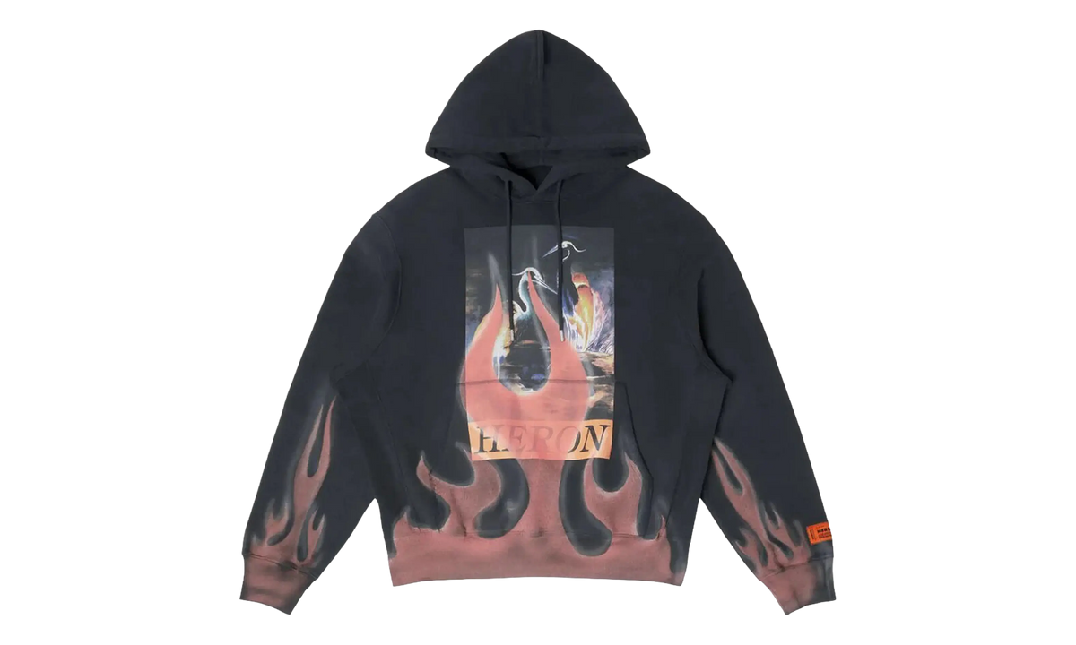 Times Flames Hoodie "Black" HMBB024S23JER0071025