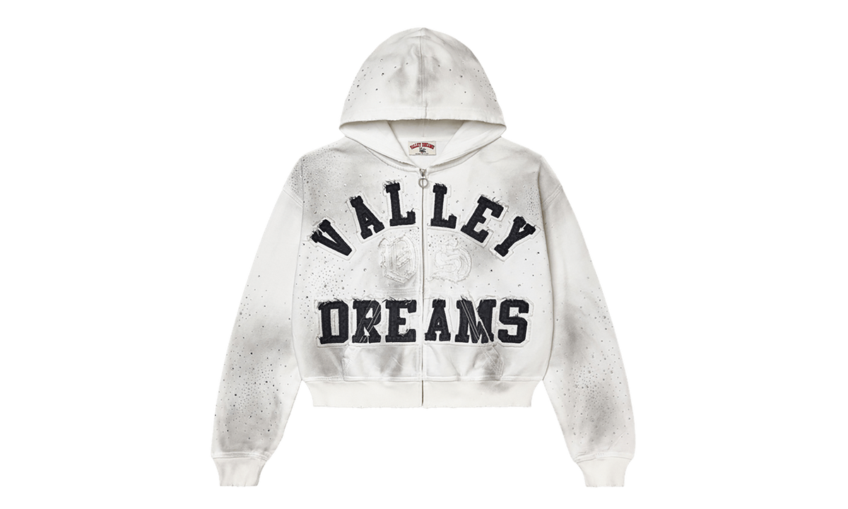 Classico Zip Up Hoodie "White" VAL145