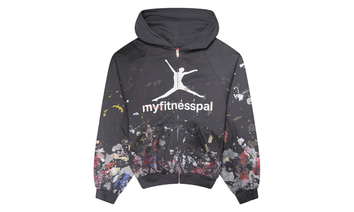 Fitness Pal Zip Up Hoodie "Gray" PRAY2421570