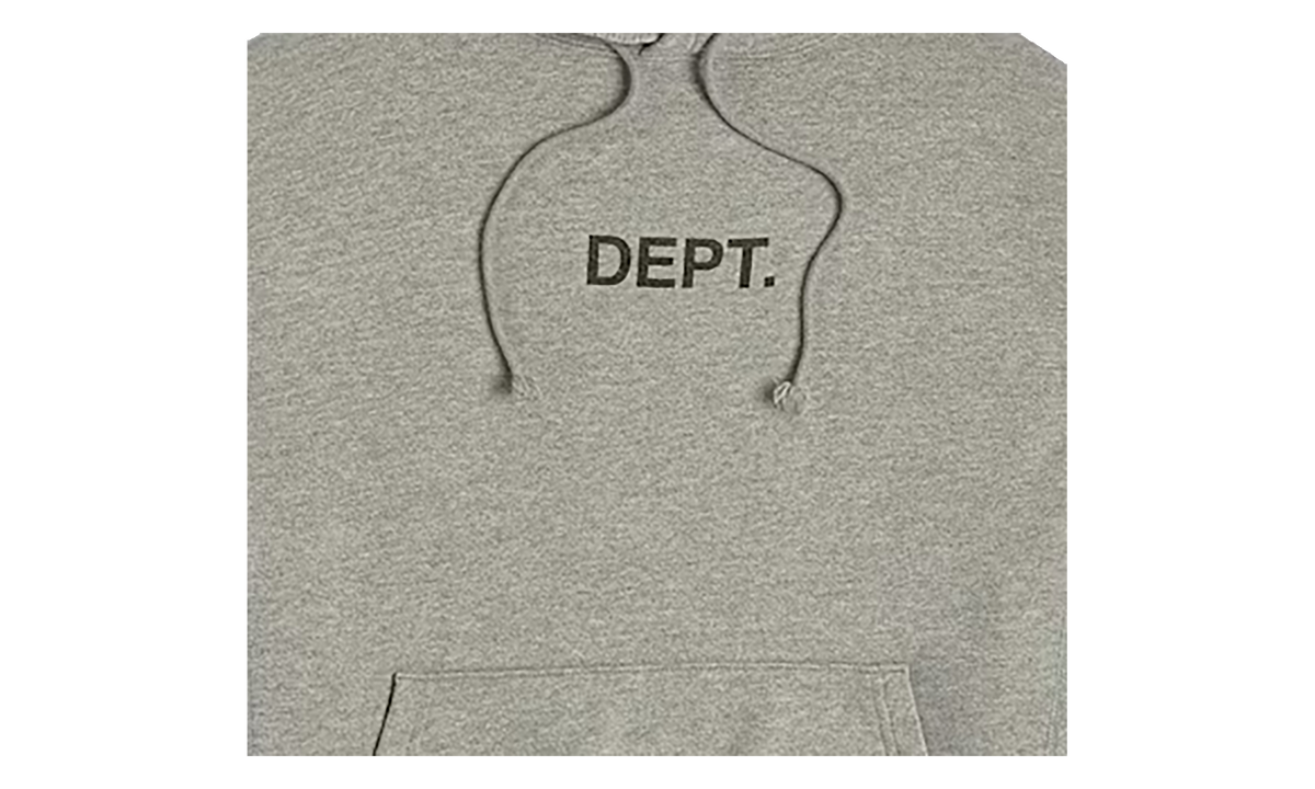 Dept Logo Hoodie Heather "Grey" GD080