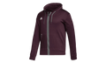 Team Issue Full-Zip Hoodie "Team Maroon / Medium Grey Heather / White" HI3142