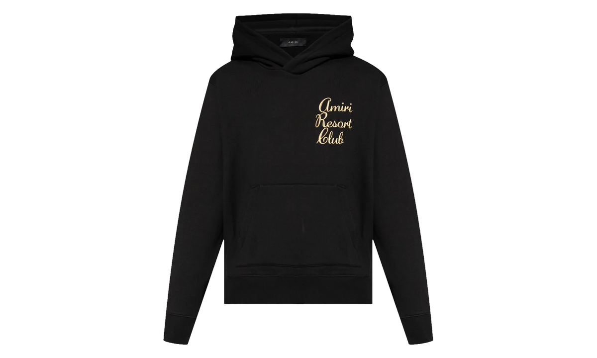 Twisted Palms Hoodie "Black" AMJYHD1038 001