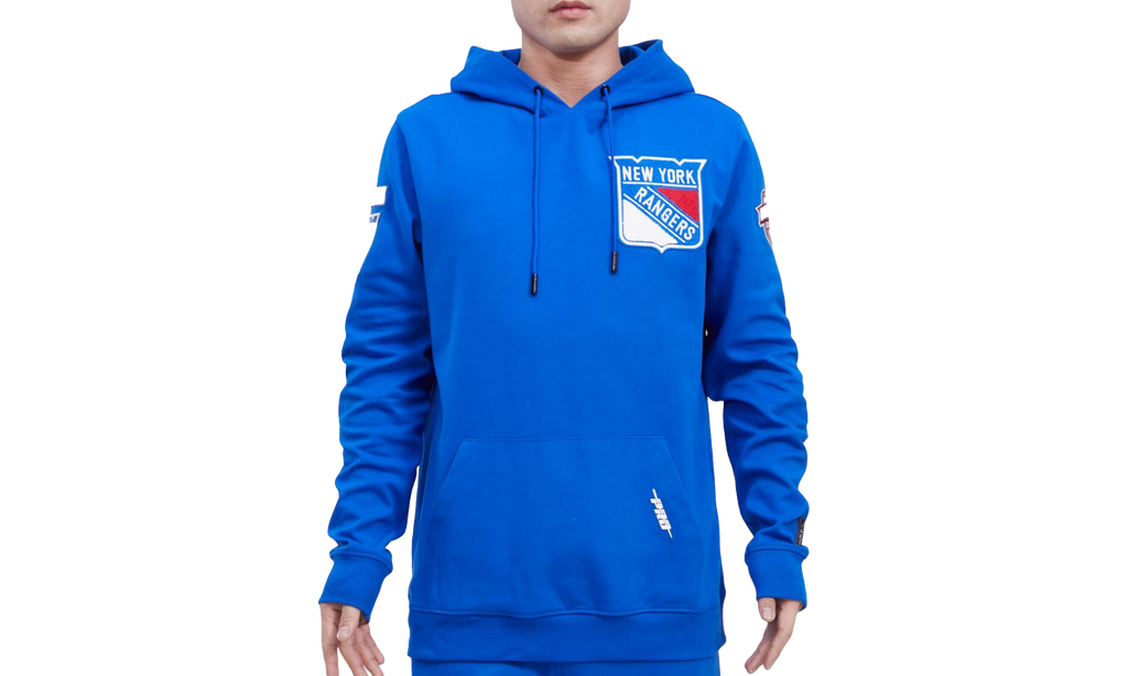 New York Rangers Classic Chenille P/O Hoodie Red "Red" HNR560664 RYB