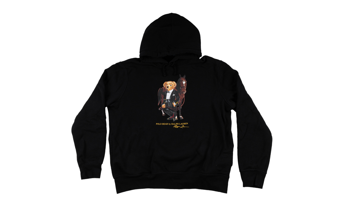 Lunar New Year Polo Bear Hoodie "Red" 710P08096001