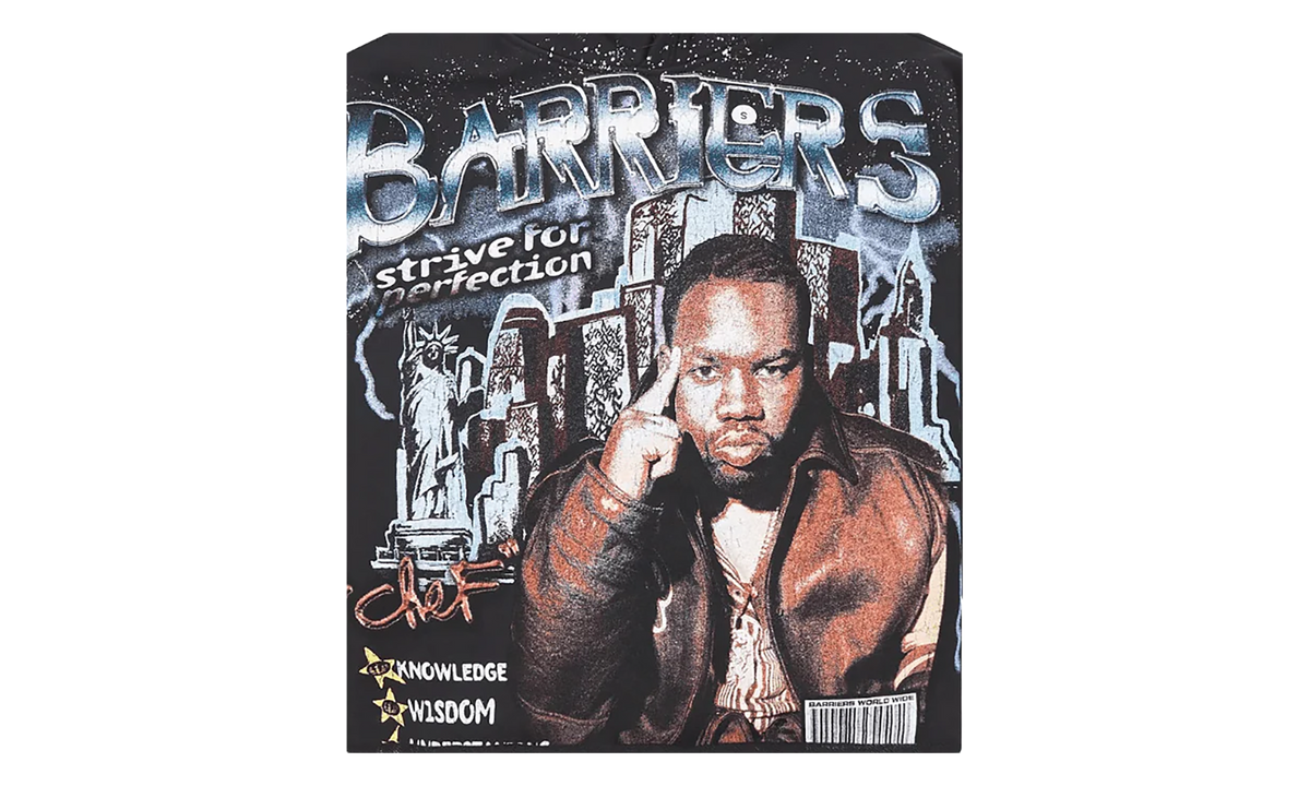 Raekwon Logo Hoodie "Black / Multicolor" BAR06