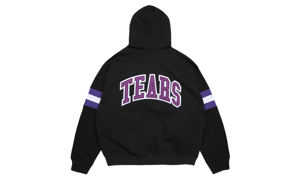 DT Stripe Zip Hoodie "Black" DT876