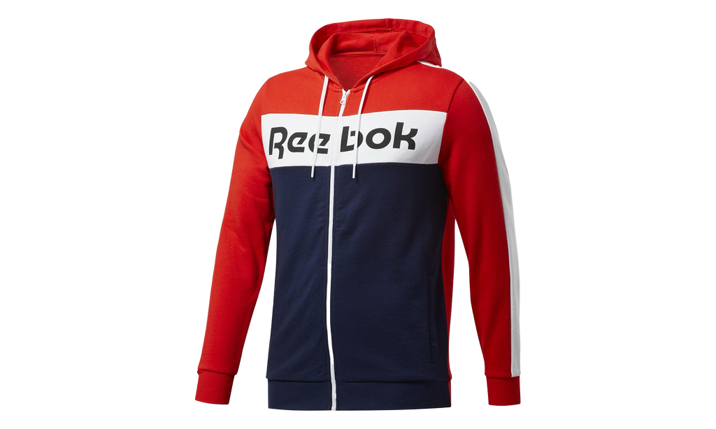 Training Essentials Logo Hoodie "Instinct Red" FU3125