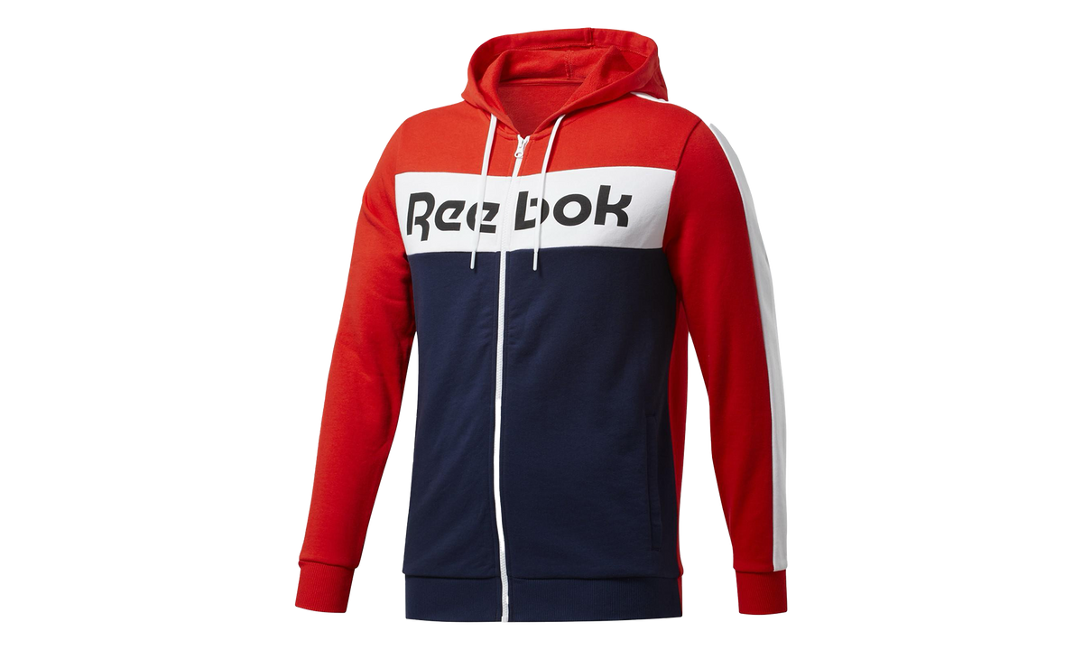 Training Essentials Logo Hoodie "Instinct Red" FU3125