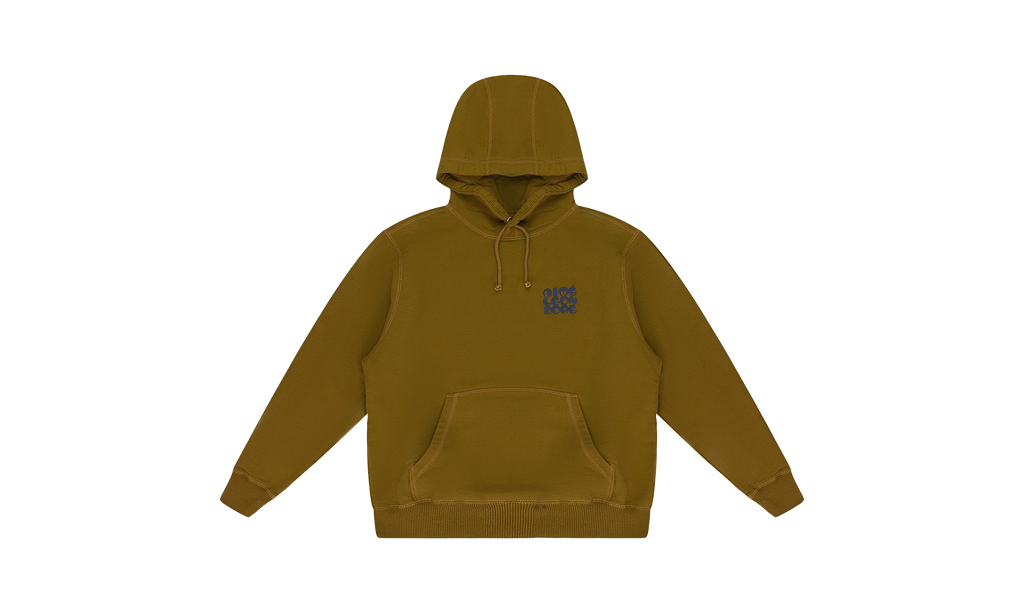 STACKED LOGO HOODIE "Brown" ALD MHDS 0022
