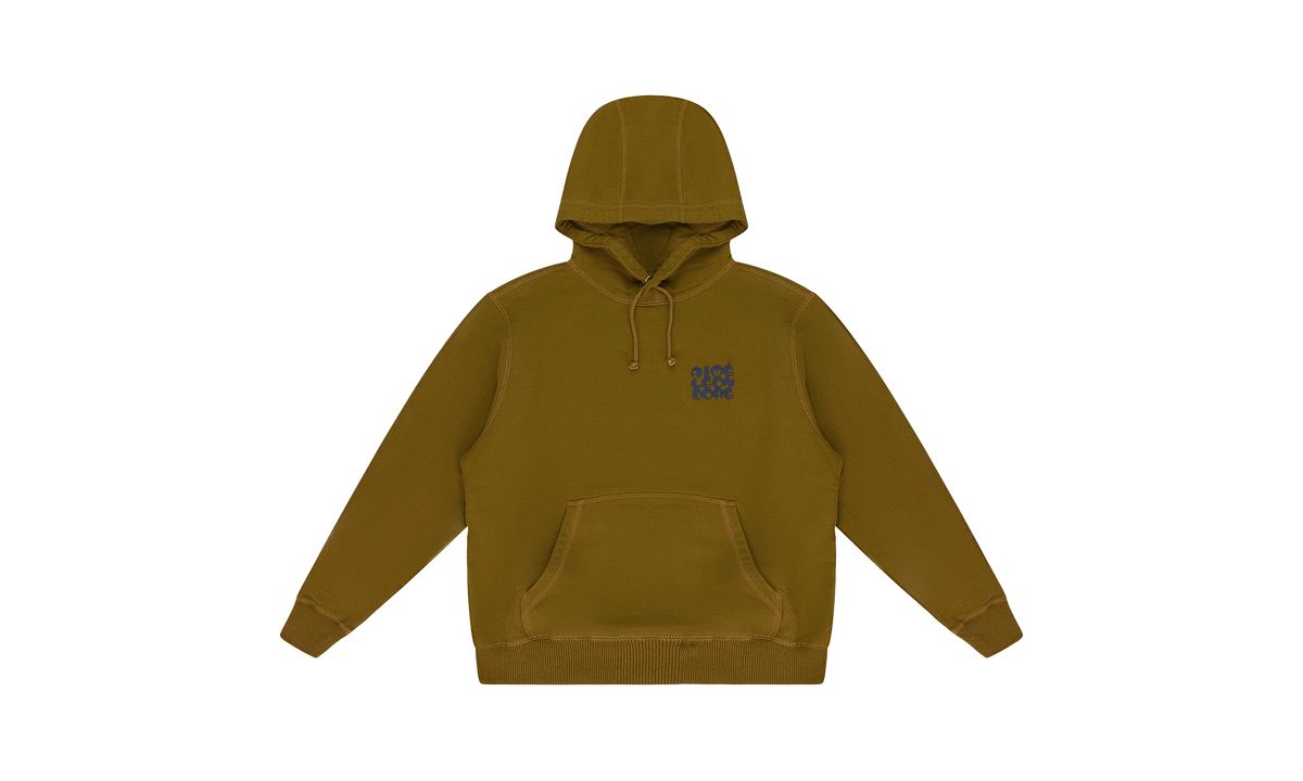 STACKED LOGO HOODIE "Brown" ALD MHDS 0022
