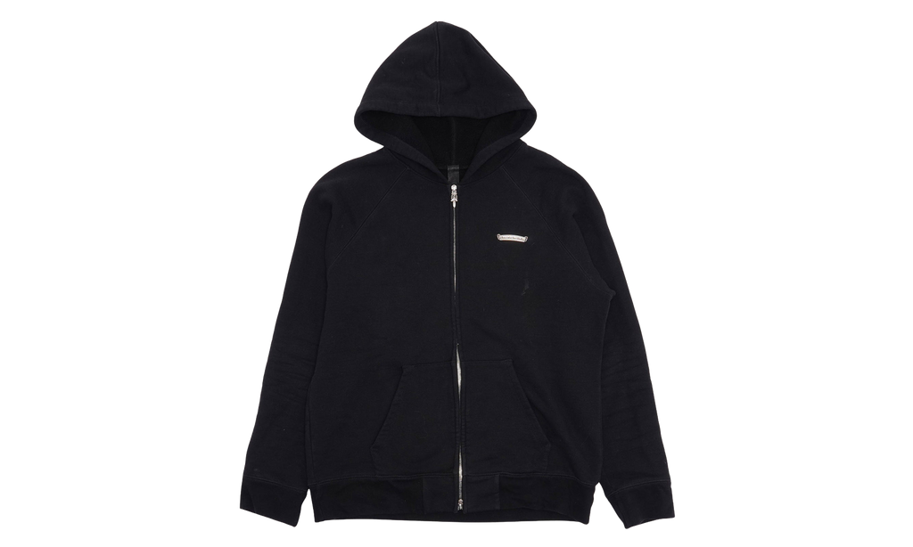 Embroidered King Taco Zip Up Hoodie "Black" CHRM1741