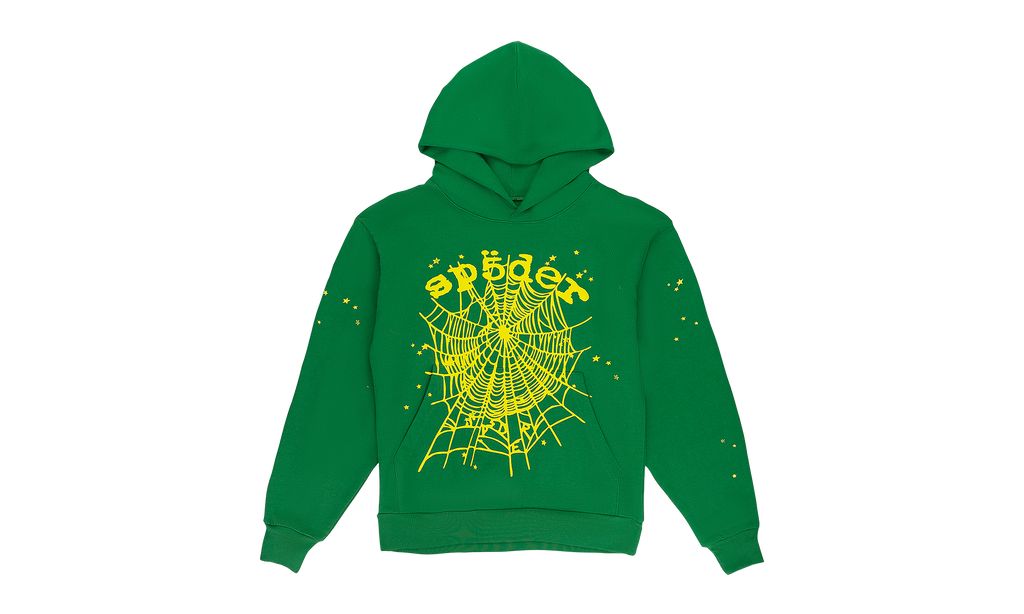 STAR OG WEB V2 HOODIE "Green" SP5der74