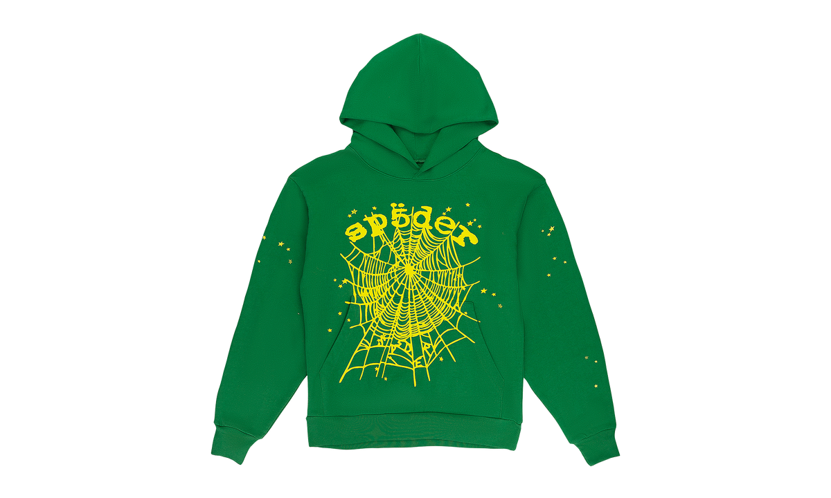 STAR OG WEB V2 HOODIE "Green" SP5der74