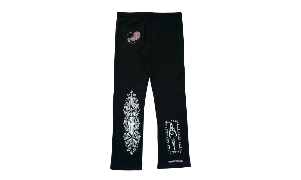 Deadly Doll Sweatpants "Black/Pink" CHRM0568