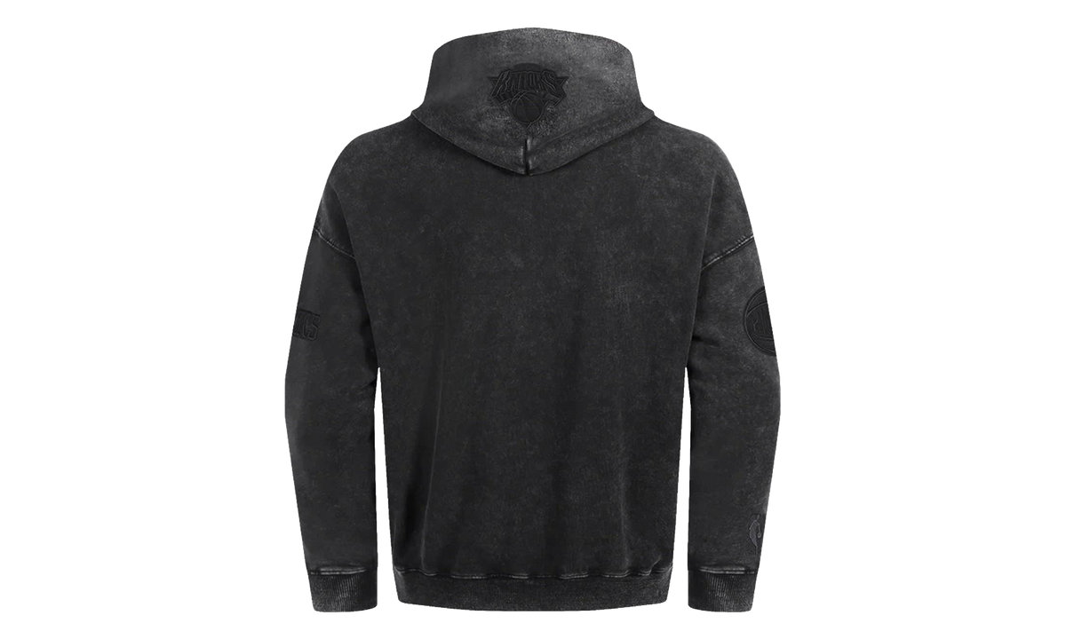 New York Knicks Classic Enzyme Wash Hoodie "Washed Black" BNK5516313 WBK