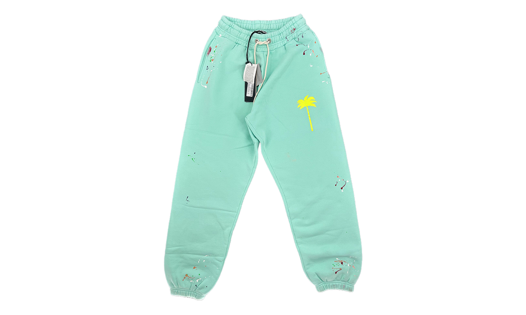 PXP Painted Sweatpants "Seafoam Yellow" PMCI011S22FLE0015218