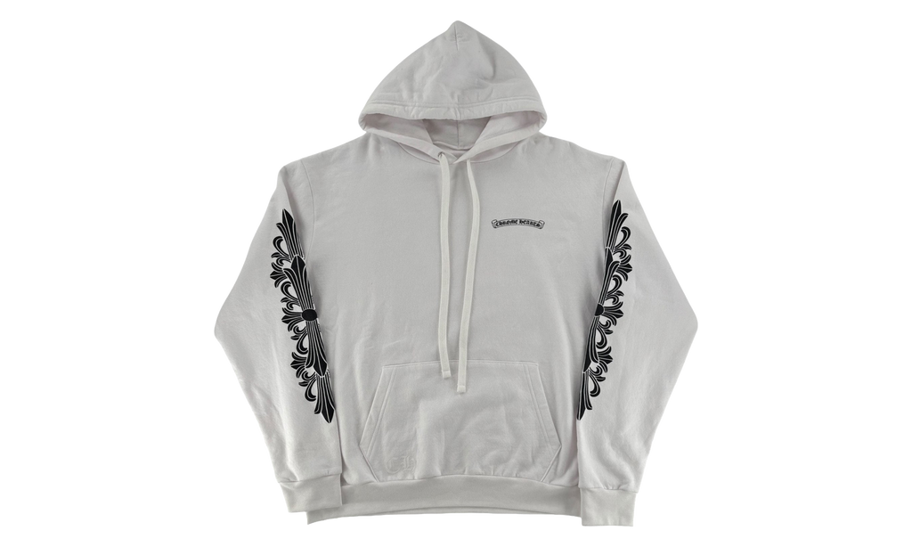 Eye Chart Dagger Hoodie "White" CHRM1897
