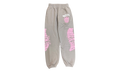Mask Logo Sweatpants "Grey / Pink" WL045