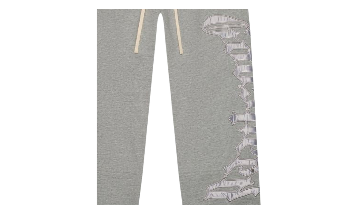 OG Logo Sweatpants V2 "Dark Grey / Silver Satin" GS065