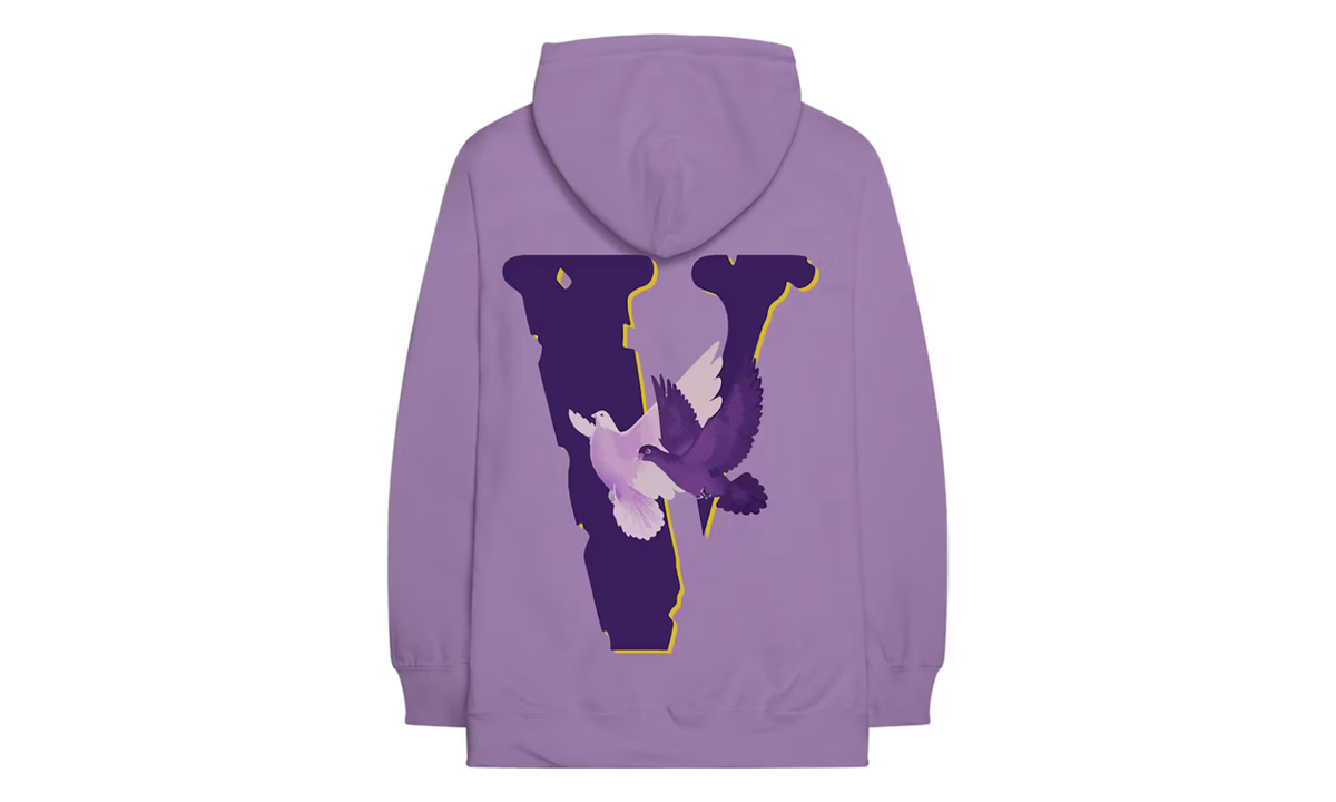 Nav Doves Hoodie "Purple" THQXILLR