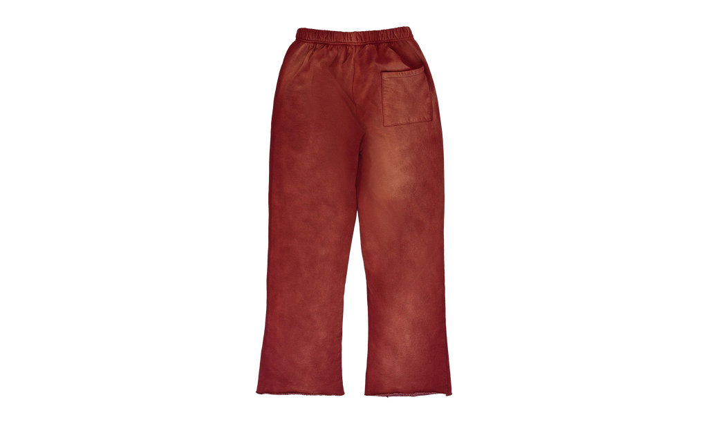 FADED SWEATPANTS "Red" TTS XBTM 0003