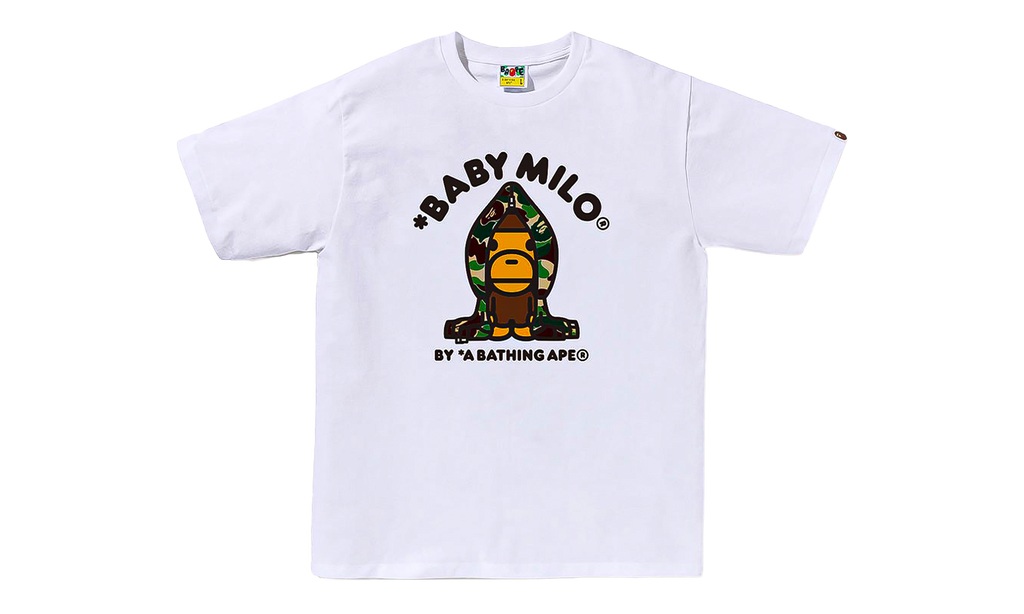 ABC Camo Milo Hoodie SS Tee "White/Green Camo" 0ZXTEMX00510Q WHM