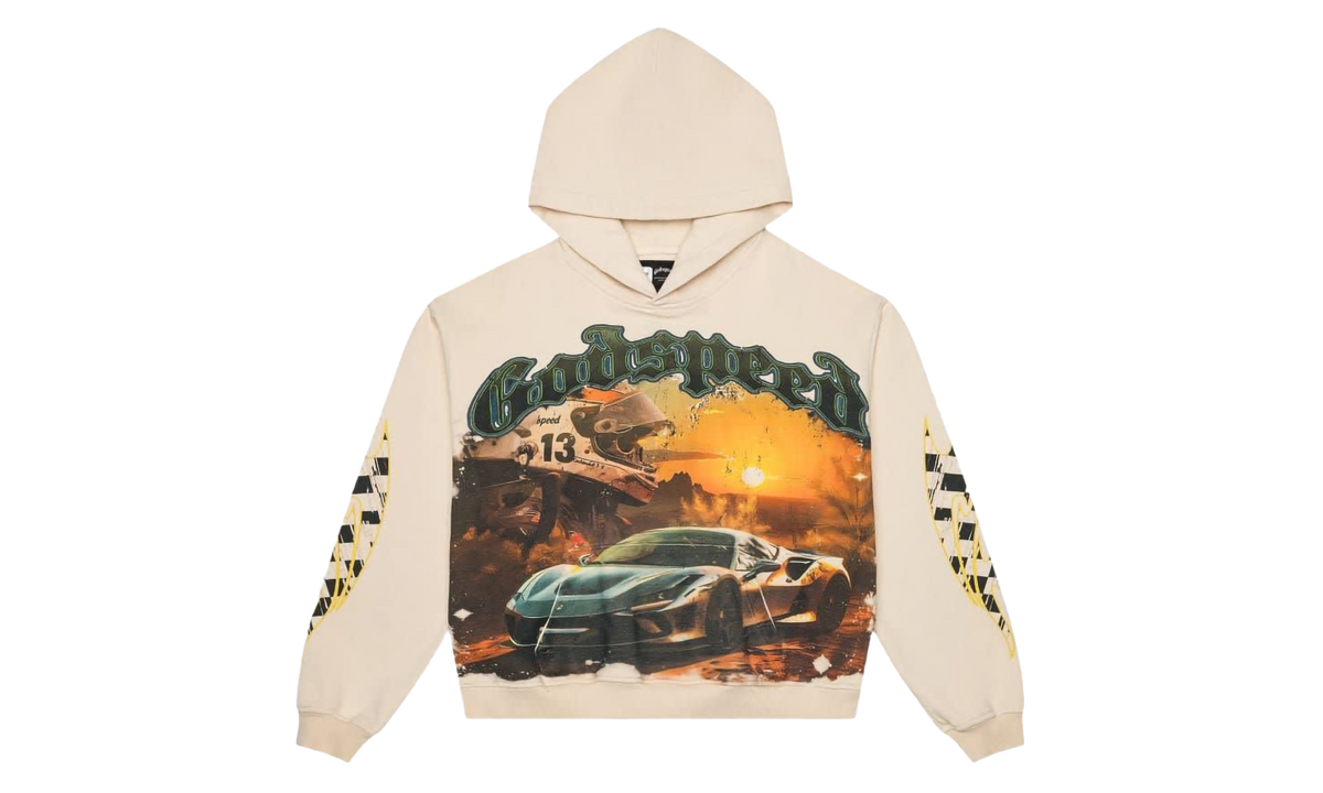 Sunset Drift Hoodie "White" M84ABB3Q