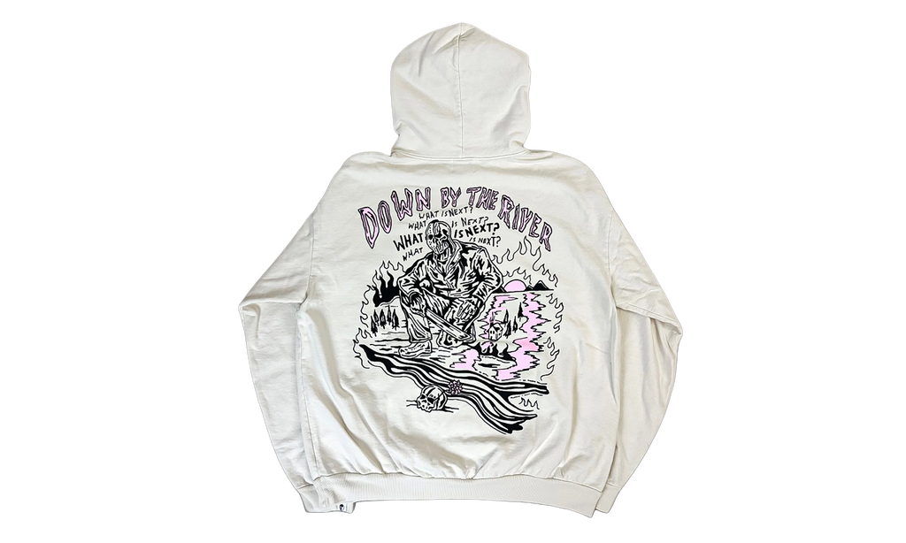 Friday the 13th Inspired The River Pullover Hoodie "Cream" WL085