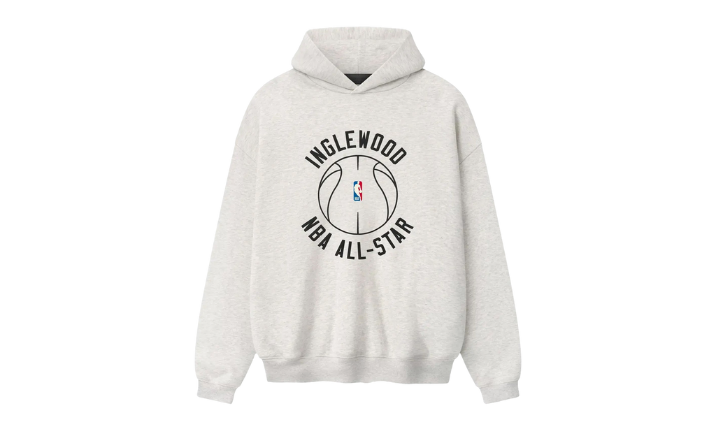 Essentials Inglewood x All Star Weekend '26 90s Hoodie "Oatmeal Heather" 192IW266904F
