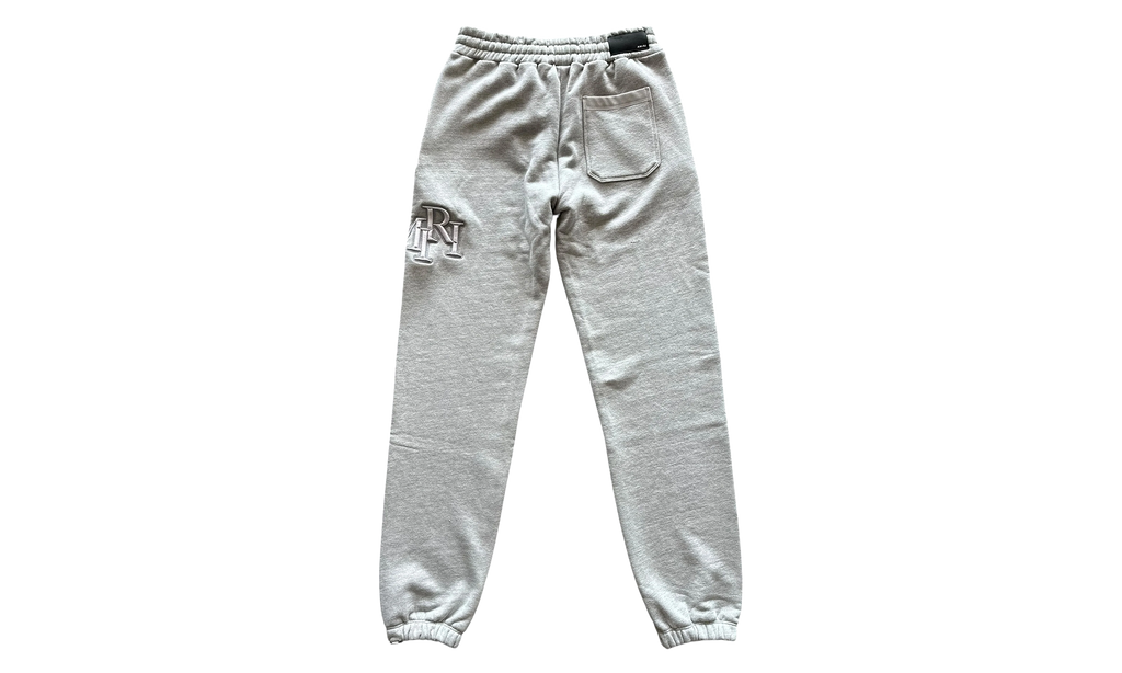 Staggered Logo Sweatpants "Grey" AW23MJP005 032