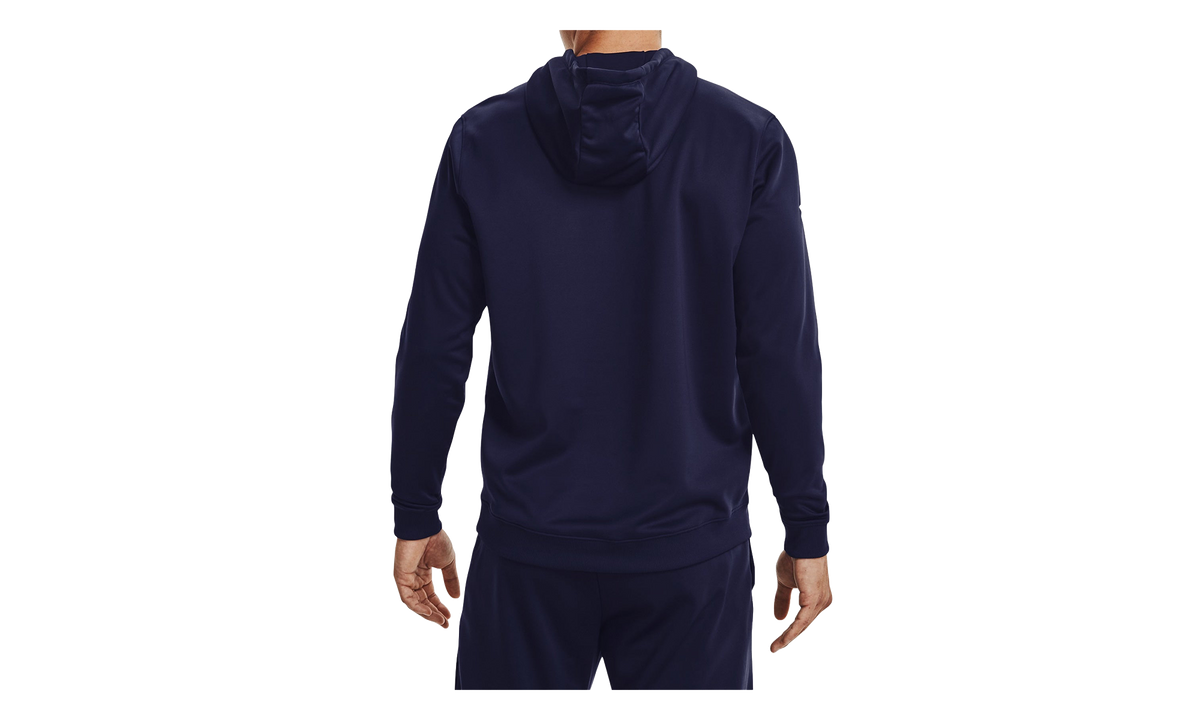 Storm Armourfleece Hoodie "Midnight Navy / White" 1370379 410