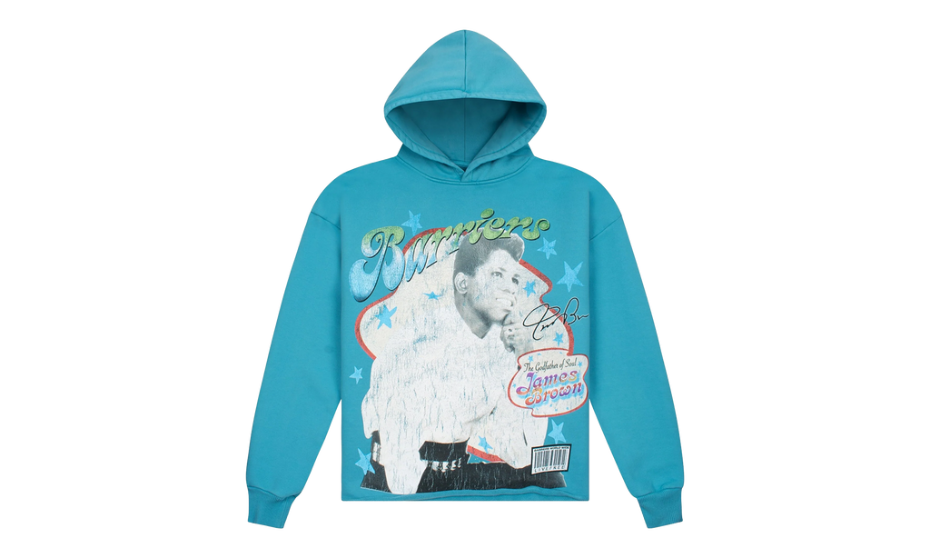 James Brown Ponder Hoodie "Teal" BAR12