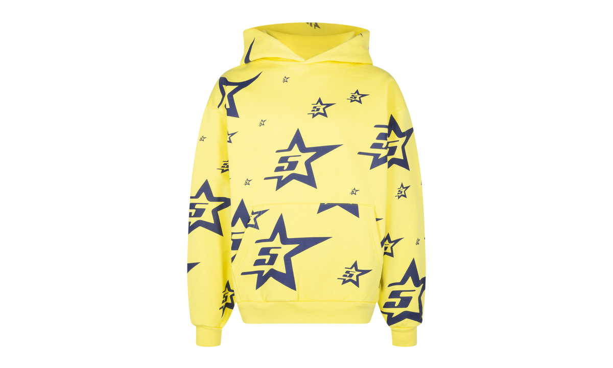 SP5DER 5STAR Pullover Hoodie "Yellow" SP5 YDLAYER HD