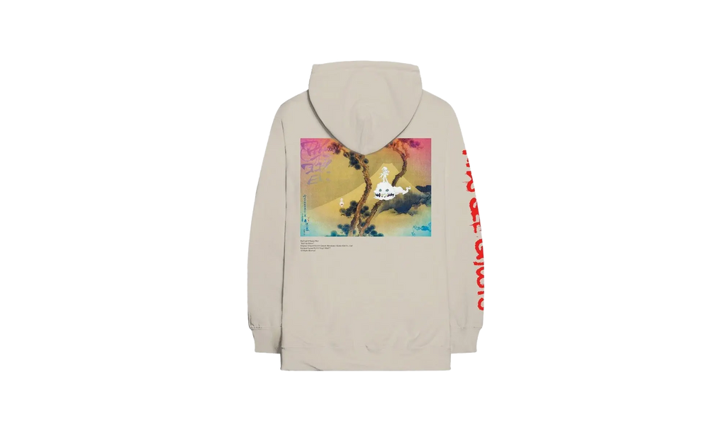 Kids See Ghosts Hoodie "Beige" KW01