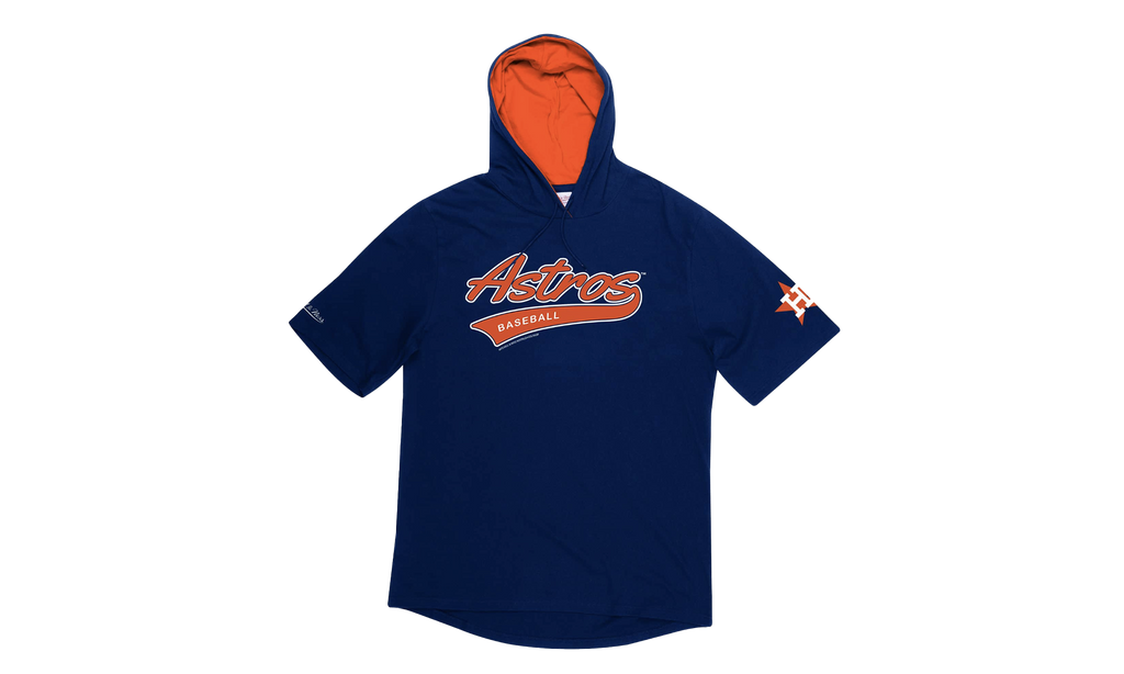 MLB Short Sleeve Hoodie "Houston Astros" HDSSAJ19007 HASNAVY