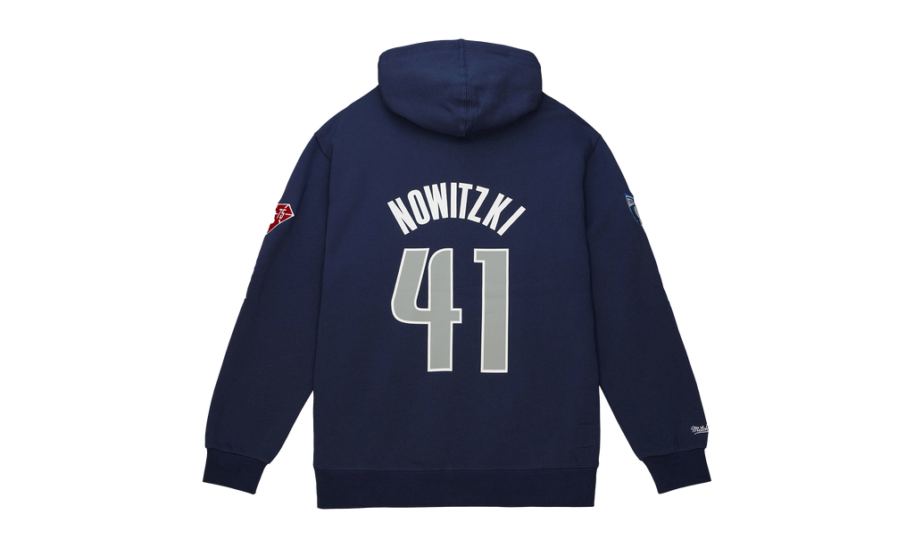 HOF Fleece Hoodie "Mavericks Dirk Nowitzki" FPHD6861 DMAYYDNONAVY