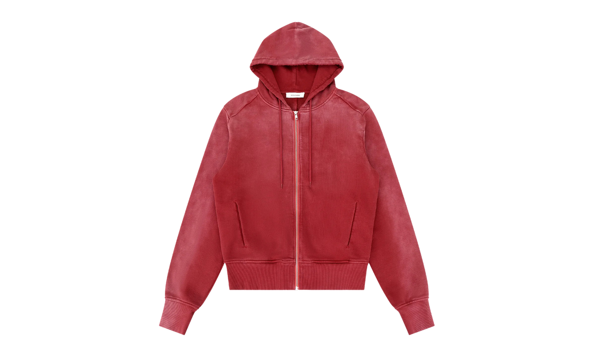 Slim Zip-Up Hoodie "Red Clay" UNU261020RC