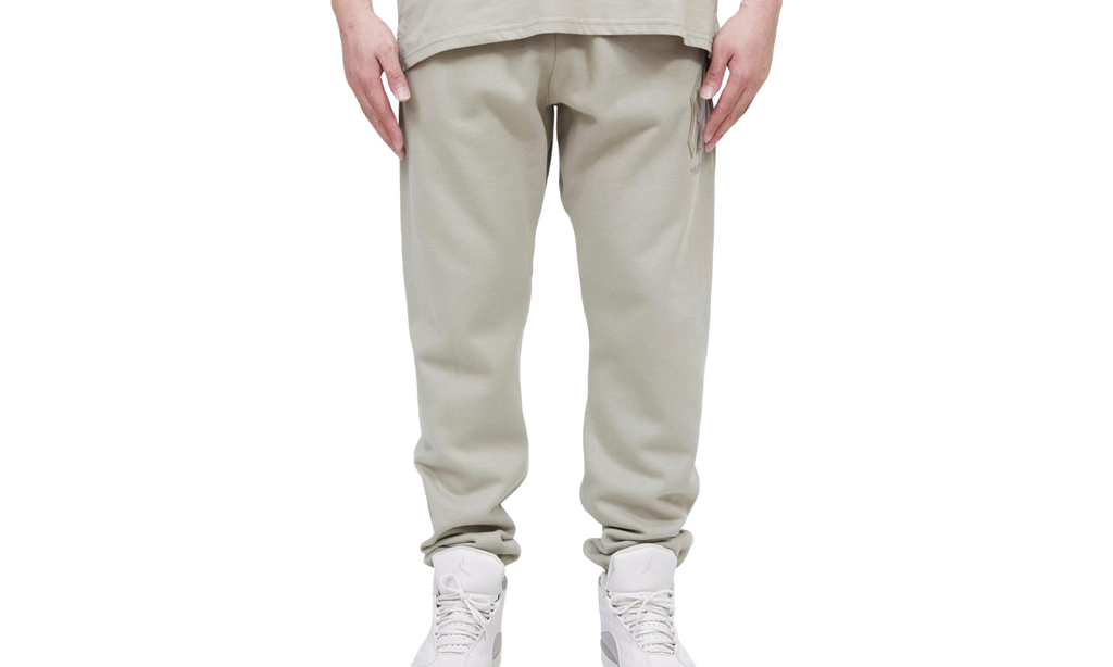 MLB New York Yankees Neutral Fleece Sweatpants "Beige" LNY436851 TAU