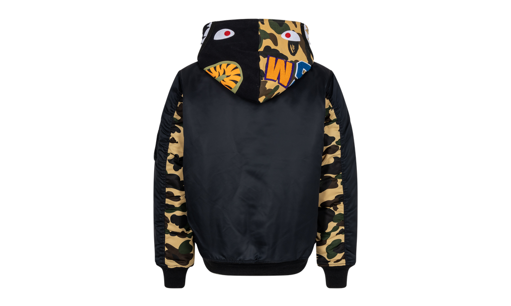 Shark Hoodie MA-1 "Black Camo" JK M141002 C