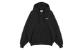 Embroidered Definition Zip-Up Hoodie "Black" MH27ZU222B