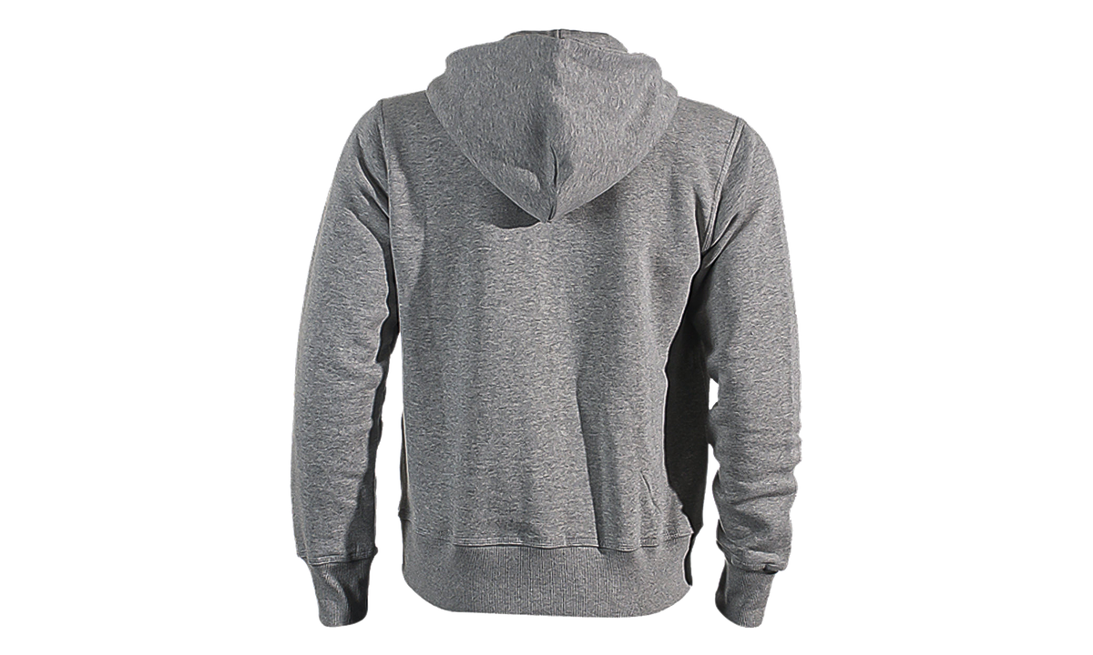 Brushed Fleece Zip Hoodie "Heather Grey / Black" 502638 063