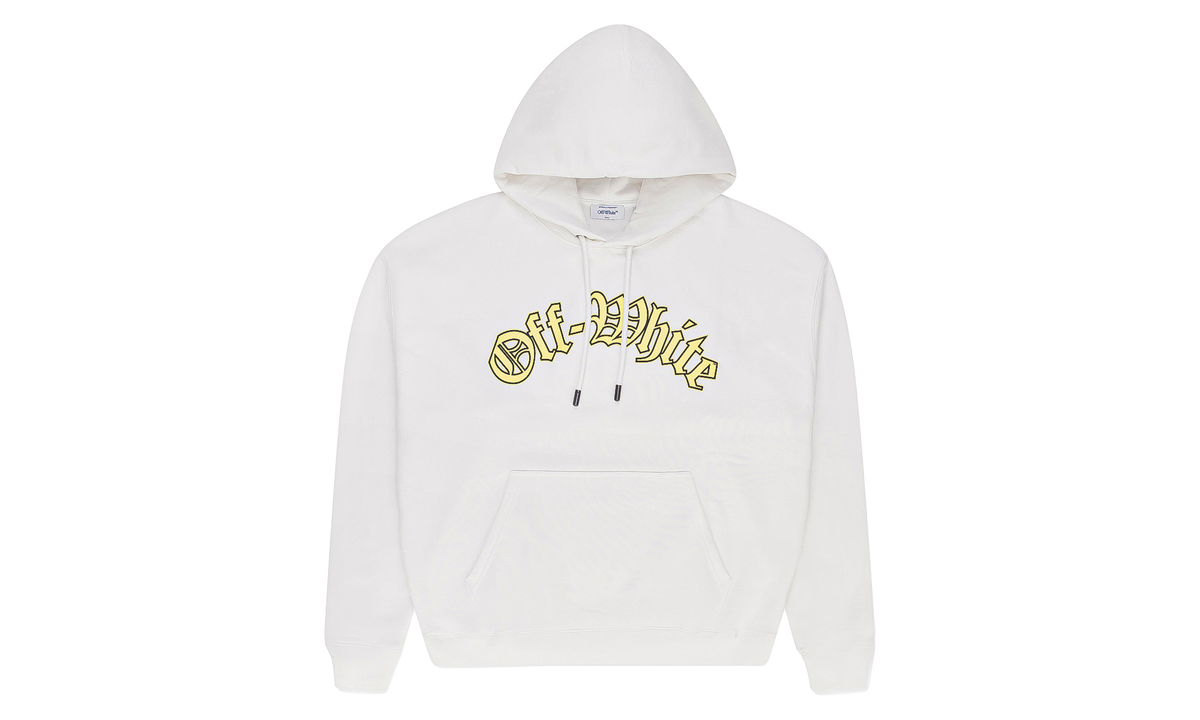 Goth Logo Hoodie "White" 44OWOS26K072 100
