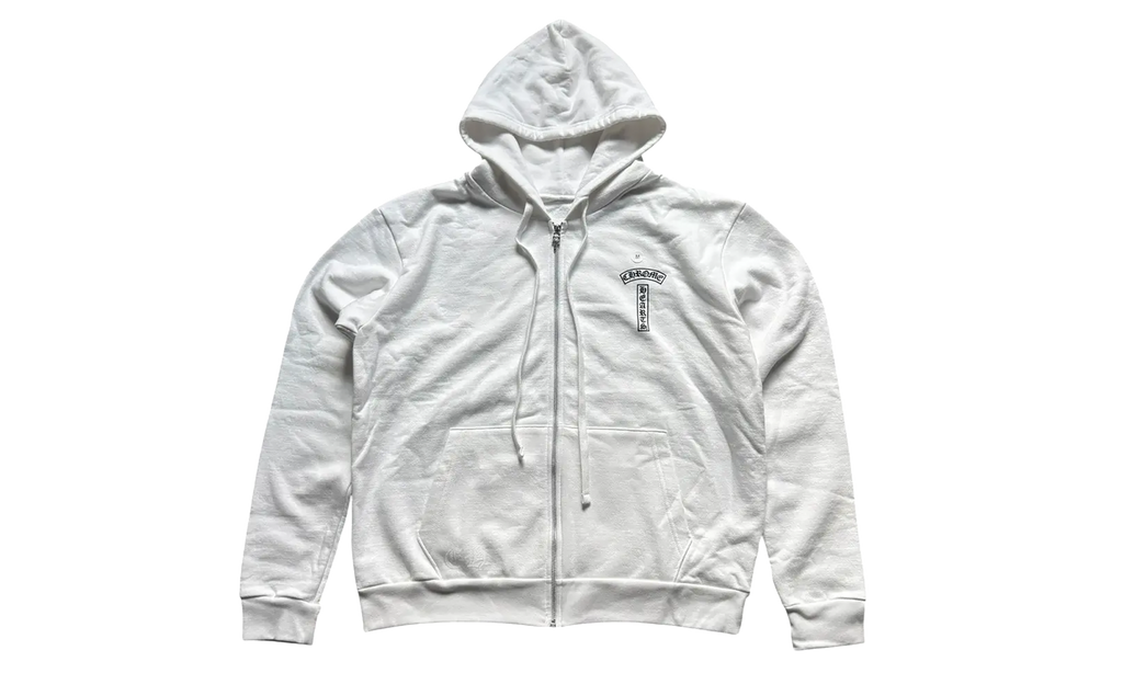 T-Bar Logo USA Shoulder Zip-Up Hoodie "White" CHRM1777