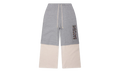 Double Layer Studded Sweatpant "Heather White" SAT005